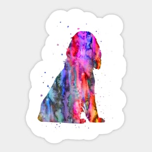 English Cocker Spaniel Sticker